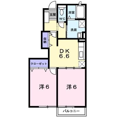 メゾン・ポポラーレＢ 102【管理NO：1-013067902-01020】 ★家具家電は申し込み後に搬入しますの外観画像