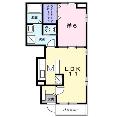 プリムヴェールＡ 102【管理NO：1-012993601-01020】 ★家具家電は申し込み後に搬入しますの外観画像