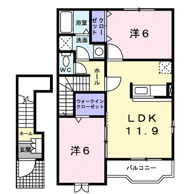 サン・フィールドＢ 203【管理NO：1-012824402-02030】 ★家具家電は申し込み後に搬入します★の外観画像