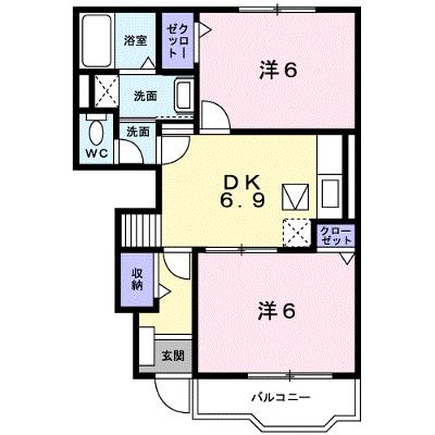 アクティ北鴨　Ｂ 102【管理NO：1-012743702-01020】 ★家具家電は申し込み後に搬入します 2026年08月上旬入居可能の外観画像