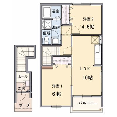 セナ　アイランド　Ｂ 203【管理NO：1-012284202-02030】 ★家具家電は申し込み後に搬入しますの外観画像