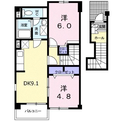 ベル・ソレイユＢ 203【管理NO：1-012231202-02030】 ★家具家電は申し込み後に搬入します★の外観画像