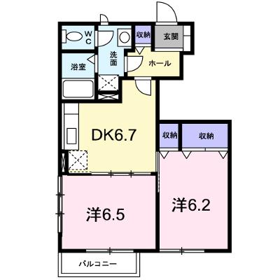 エスコート　Ａ 103【管理NO：1-012149401-01030】 ★家具家電は申し込み後に搬入しますの外観画像