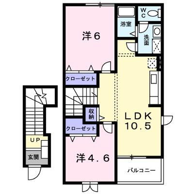 サニー・エクセレント　Ｂ 203【管理NO：1-011771902-02030】 ★家具家電は申し込み後に搬入します★ ★2026年11月中旬入居可能★の外観画像
