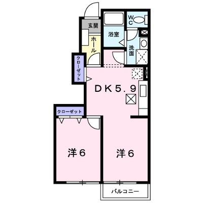 メゾン・サンパティーク 102【管理NO：1-011363601-01020】 ★家具家電は申し込み後に搬入します★の外観画像