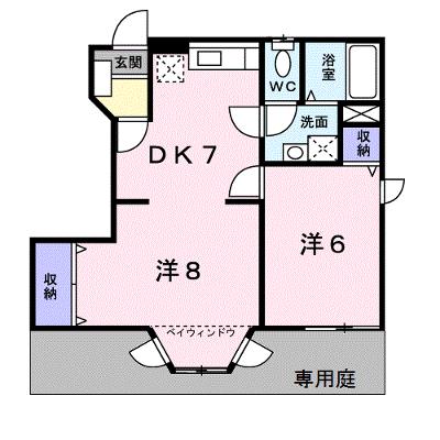 メゾニティ　川西Ａ 101【管理NO：1-011281901-01010】 ★家具家電は申し込み後に搬入しますの外観画像