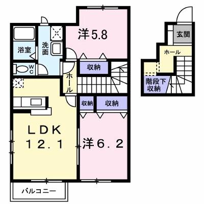 サンスタレ　Ｎ 203【管理NO：1-011087501-02030】 ★家具家電は申し込み後に搬入します★の外観画像