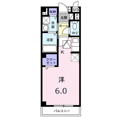 ホワイト・リバー 102【管理NO：1-010797901-01020】 ★家具家電は申し込み後に搬入します★の外観画像