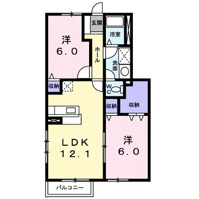 フォレストパークＢ 103【管理NO：1-010581302-01030】 ★家具家電は申し込み後に搬入します★の外観画像