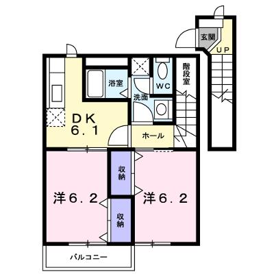 ハート・フォートＣ 202【管理NO：1-010212801-02020】 ★家具家電は申し込み後に搬入します★の外観画像