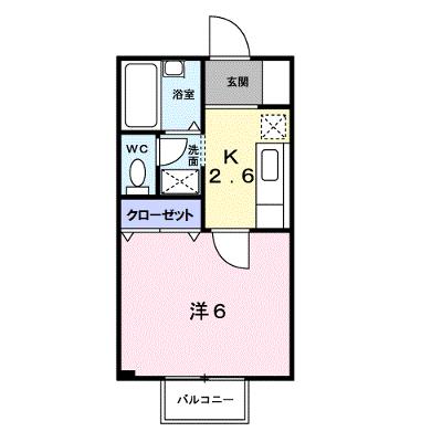 イグレック。楯　Ｂ 101【管理NO：1-009744102-01010】 ★家具家電は申し込み後に搬入しますの外観画像