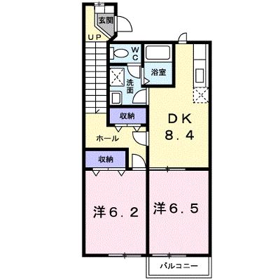 コスモハイツ　Ｃ 201【管理NO：1-007717903-02010】 ★家具家電は申し込み後に搬入しますの外観画像