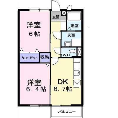 ニューエルディム土器 204【管理NO：1-007640301-02040】 ★家具家電は申し込み後に搬入します 2026年07月下旬入居可能の外観画像