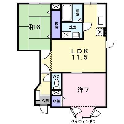 アムール幸　Ｂ 102【管理NO：1-007190802-01020】 ★家具家電は申し込み後に搬入します 2026年07月下旬入居可能の外観画像