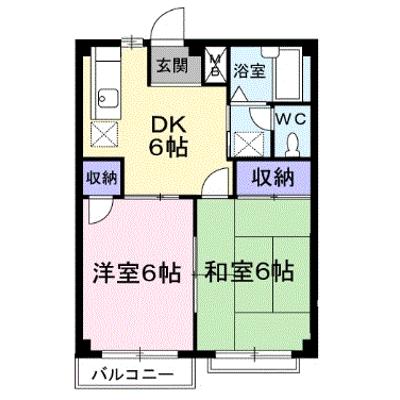 エルディム西本Ａ 202【管理NO：1-003963401-02020】 ★家具家電は申し込み後に搬入します★の外観画像