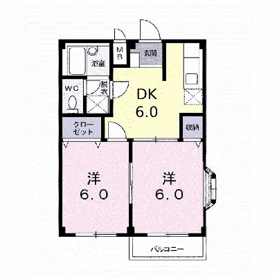 エルディムピーチ 201【管理NO：1-001625101-02010】 ★家具家電は申し込み後に搬入します★の外観画像