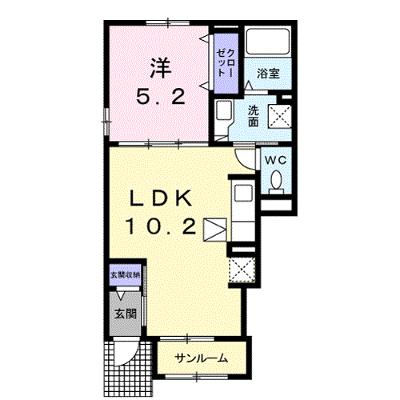 フロイデ　ＫＡＮＡＧＥＮ三島２ 101【管理NO：1-024169802-01010】 ★家具家電は申し込み後に搬入しますの外観画像