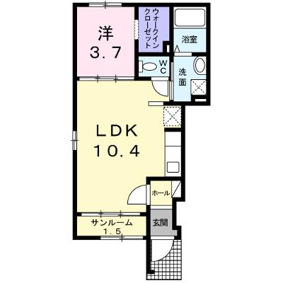 シュウ・レミングＡ 101【管理NO：1-018529001-01010】の外観画像