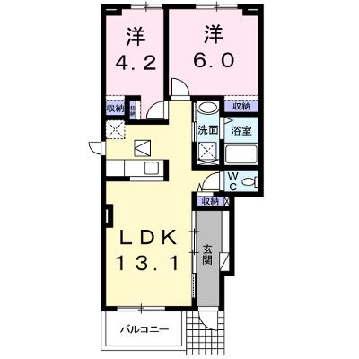 モンテ　マードレ　Ⅰ 101【管理NO：1-018408801-01010】 ★家具家電は申し込み後に搬入します★の外観画像