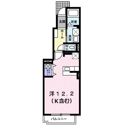 シームリー　Ａ 102【管理NO：1-015677901-01020】 ★家具家電は申し込み後に搬入します★の外観画像