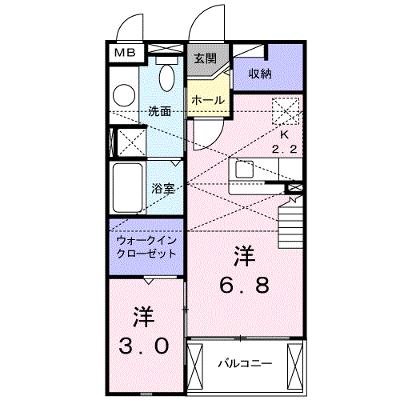 キャトル・セゾン駅前 202【管理NO：1-014814201-02020】 ★家具家電は申し込み後に搬入します★の外観画像
