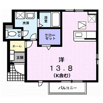 ヴィオラ 102【管理NO：1-014119001-01020】 ★家具家電は申し込み後に搬入します★の外観画像