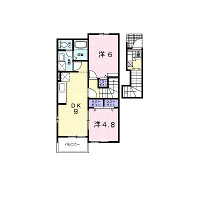 Ｃｏｃｋｉｅ 202【管理NO：1-014052201-02020】 ★家具家電は申し込み後に搬入しますの外観画像