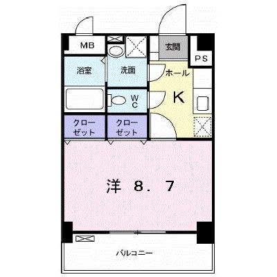 モンシェ　モア・Ⅱ 403【管理NO：1-013967001-04030】 ★家具家電は申し込み後に搬入します★の外観画像