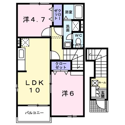メゾンサニー 201【管理NO：1-012452301-02010】 ★家具家電は申し込み後に搬入します★の外観画像