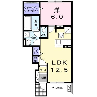 クラール樋之口Ｄ 102【管理NO：1-025277304-01020】 ★家具家電は申し込み後に搬入しますの外観画像