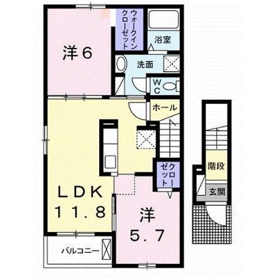 クラール・イーブンベルク　Ｂ 201【管理NO：1-021350902-02010】 ★家具家電は申し込み後に搬入しますの外観画像