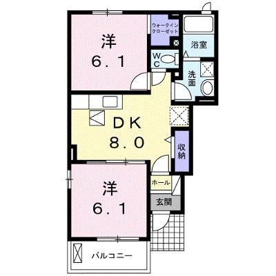 エアリーⅡ 101【管理NO：1-019167101-01010】 ★家具家電は申し込み後に搬入します★の外観画像