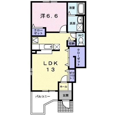 リーガハット２３ 101【管理NO：1-018116001-01010】 ★家具家電は申し込み後に搬入しますの外観画像