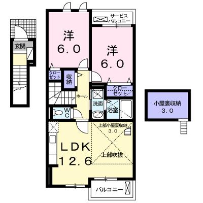 モンシェ　モア・Ⅲ 205【管理NO：1-017154401-02040】の外観画像