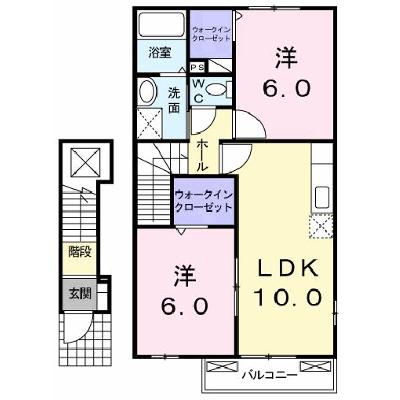 セントポーリア 205【管理NO：1-014519501-02040】 ★家具家電は申し込み後に搬入します★の外観画像