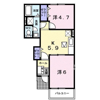 ロッソ・コルサＡ 103【管理NO：1-012839802-01030】 ★家具家電は申し込み後に搬入します★の外観画像