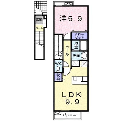 アニメート・大町 202【管理NO：1-012579601-02020】 ★家具家電は申し込み後に搬入しますの外観画像