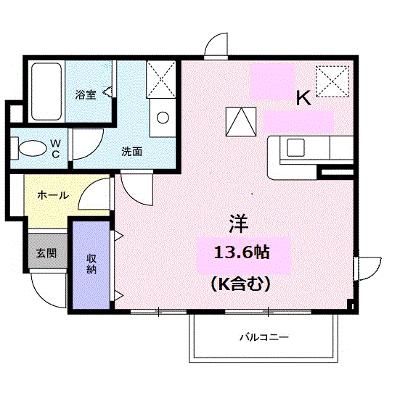 アルカンシェル庄内Ⅰ 103【管理NO：1-012245601-01030】 ★家具家電は申し込み後に搬入します★の外観画像