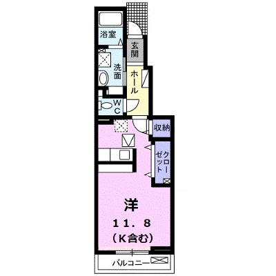 レジデンス鳥生３ 103【管理NO：1-024652103-01030】 ★家具家電は申し込み後に搬入しますの外観画像