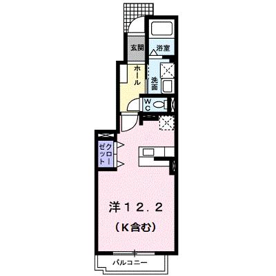 イベール　パーク 101【管理NO：1-014832201-01010】 ★家具家電は申し込み後に搬入しますの外観画像