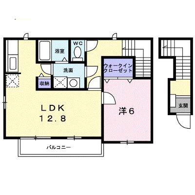 ラ　シャンテ 201【管理NO：1-013683801-02010】 ★家具家電は申し込み後に搬入します★の外観画像