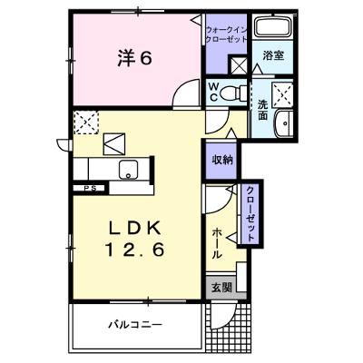 ハピネス　Ｂ 101【管理NO：1-014710102-01010】 ★家具家電は申し込み後に搬入しますの外観画像