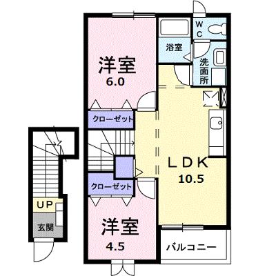 ベル・アルモニーＢ 202【管理NO：1-012192101-02020】 ★家具家電は申し込み後に搬入します★の外観画像