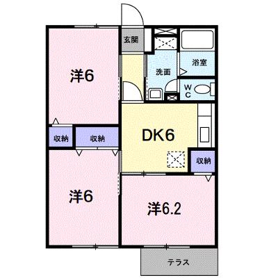 アバンティハイツ 105【管理NO：1-010054701-01040】 ★家具家電は申し込み後に搬入します★の外観画像