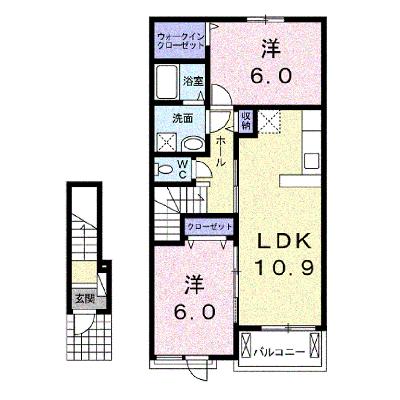 ミルト・アハト 203【管理NO：1-023349301-02030】 ★家具家電は申し込み後に搬入しますの外観画像