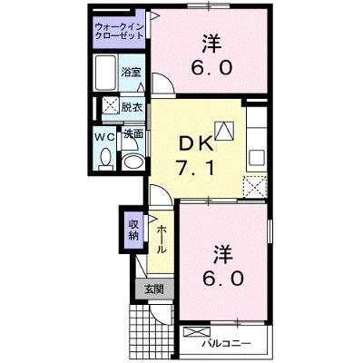 ミニヨンハウスＳＡＹＡⅡ　Ａ 105【管理NO：1-017563601-01040】 ★家具家電は申し込み後に搬入しますの外観画像