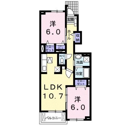 ラ・フィレッジ・Ｎ 102【管理NO：1-015146601-01020】 ★家具家電は申し込み後に搬入します★の外観画像