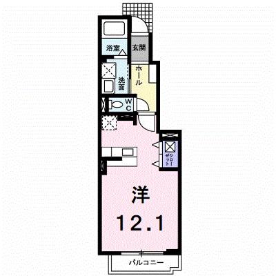 カーサプラシード 103【管理NO：1-014860001-01030】 ★家具家電は申し込み後に搬入します★の外観画像