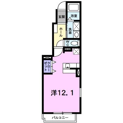 パストラーレ道後Ｃ 101【管理NO：1-014279703-01010】 ★家具家電は申し込み後に搬入します★の外観画像