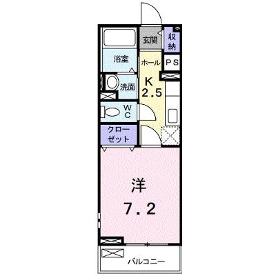 ジェルメ・メジェール山越 203【管理NO：1-014262601-02030】 ★家具家電は申し込み後に搬入しますの外観画像